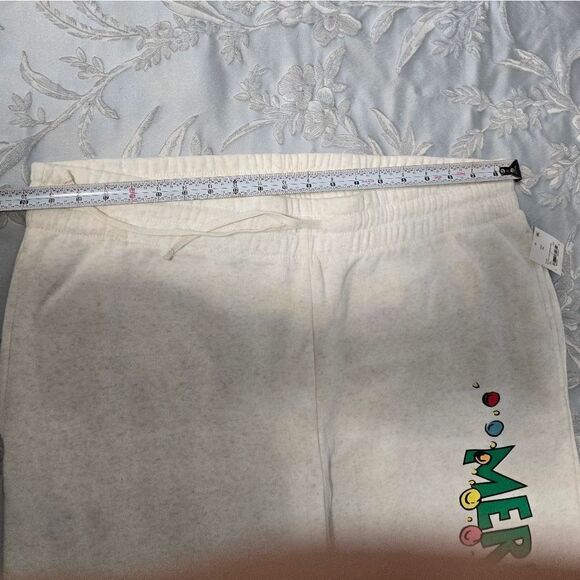 New Grinch unisex adult Christmas Fleece Joggers MERRY GRINCHMAS - Picture 4 of 7